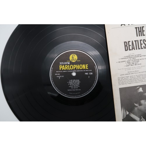 450A - A COLLECTION OF NINE EARLY BEATLES LP'sHELP - Parlophone PMC 1255, XEX 549 E.M.I Records, ABBEY ROAD... 