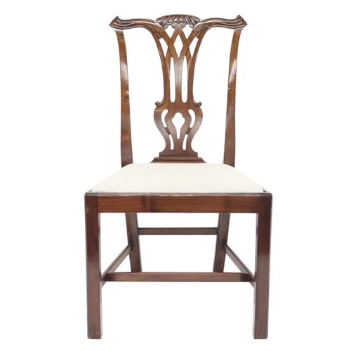 2064 - A LARGE 19TH CENTURY STYLE MAHOGANY WIND OUT EXTENDING DINING TABLE AND FOURTEEN CHAIRStable with D ... 