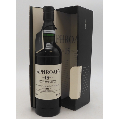 2699 - LAPHROAIG ISLAY AGED 15 YEARSIslay Single Malt Scotch Whisky aged 15 years 70cl 43% vol boxed... 