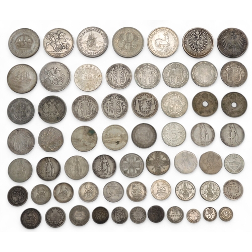 2585 - BRITISH & COMMONWEALTH COINS To include George III crown, George IV crown, George VI Austra... 