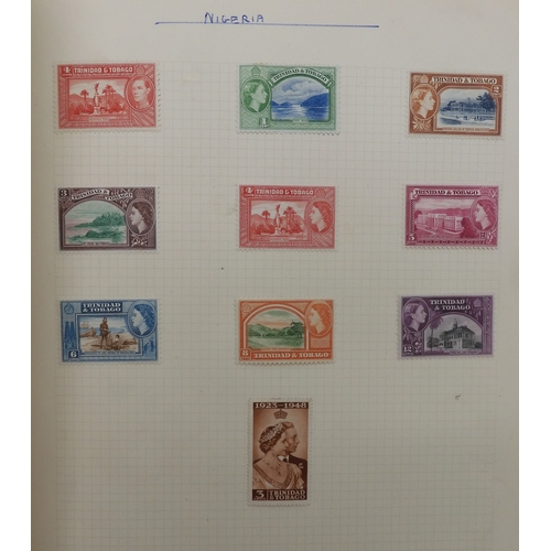 493 - COMMONWEALTH & GREAT BRITAIN STAMPSAn album of unused and used stamps mostly hinged with Aden 19... 