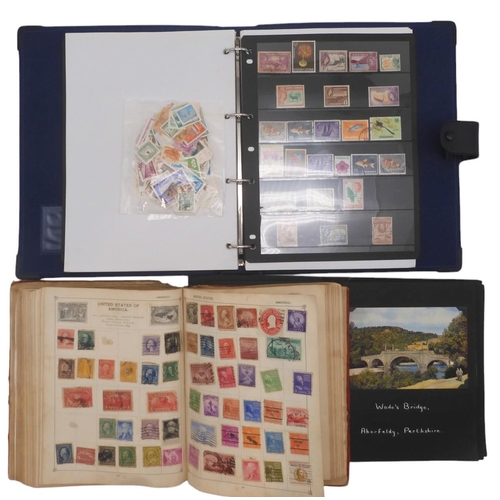 496 - A boxed 8 folder and book stamp collection to include first day covers, Queen Elizabeth pre and post... 