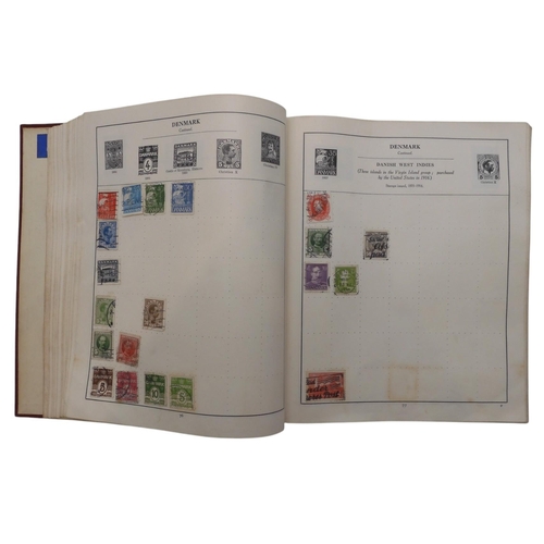 497 - An International stamp album 