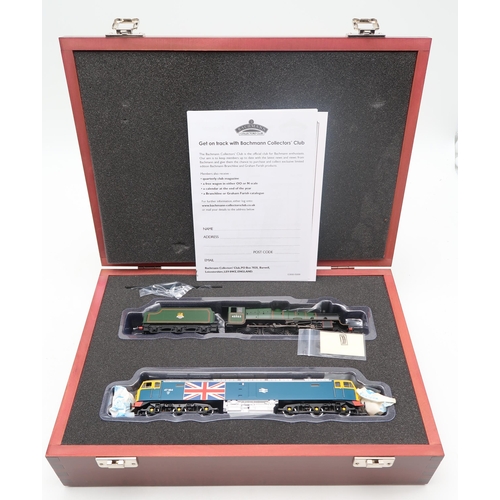 514 - A Bachmann 00-gauge 1989-2014 25th Anniversary commemorative set, No. 267, comprising Jubilee No. 45... 