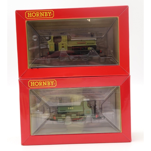 515 - Hornby 00-gauge R3615 Peckett W4 0-4-0 Works Peckett '560', R2151B LMR Class J94 W.D. Austerity 'McM... 