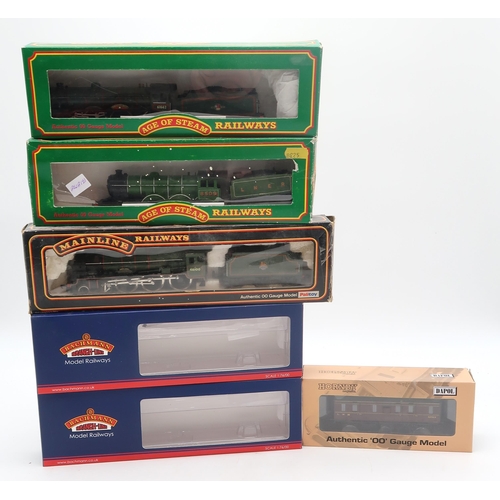 519 - Two boxed Bachmann Branch-Line 00-gauge 39-200C BR Mk1 Super BG Full Brake RES (Weathered) and a 39-... 