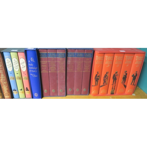 437 - FOLIO SOCIETYAssorted works of classic literature, including the collected works of Jane Austen, Rud... 