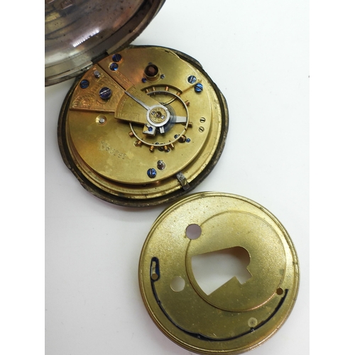 858 - A silver open-face pocket watch, marked The Lancashire Watch Co Ltd (Thomas Peter Hewitt), Chester 1... 