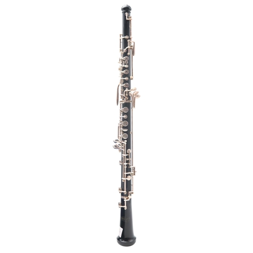 474 - A SELMAR BUNDY Oboe, series B41097, made in U.S.A, with a fitted case. Also a reproduction Kumaon Re... 