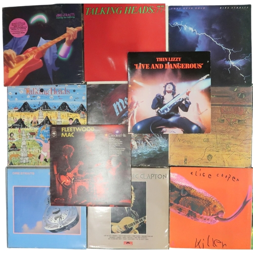 478 - VINYL RECORDS a mixed selection of mostly rock, heavy metal and prog-rock vinyl LP records. Artists ... 