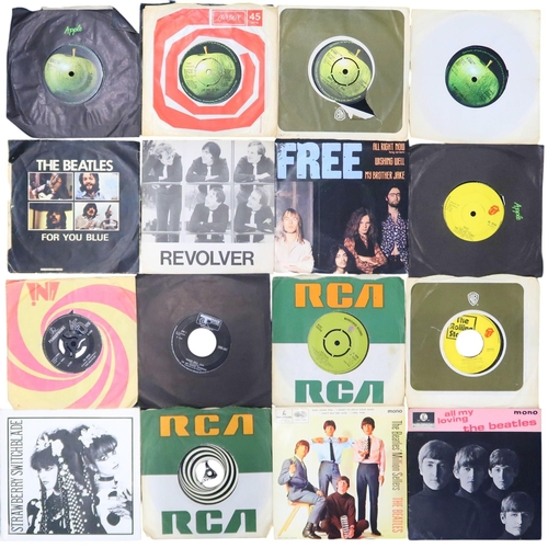 479 - A two box collection of LP singles, mostly Pop, Glam Rock, Heavy Metal, Hip-Hop etc. Artists are to ... 