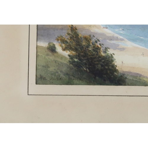 943 - 20th CENTURY SCHOOL SCARBOROUGH Watercolour, signed lower left, 26 x 36cm Together with a print mult... 