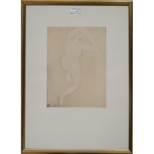 923 - AFTER AUGUSTE RODIN (FRENCH 1840-1917) NUDES STUDIES Lithograph Pochoir Procédé Jacomet, 33 x 25cm T... 