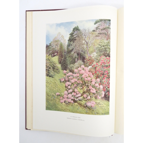 2665C - MILLAIS, JOHN GUILLE RHODODENDRONS AND THE VARIOUS HYBRIDSSecond Series, Longmans, Green and Co., Lo... 