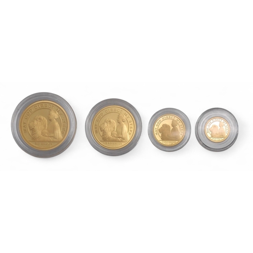 305 - Elizabeth II (1952-2022) Una And The Lion Hatton's Of London Queen's 95th Birthday Gold Sovereign Pr... 