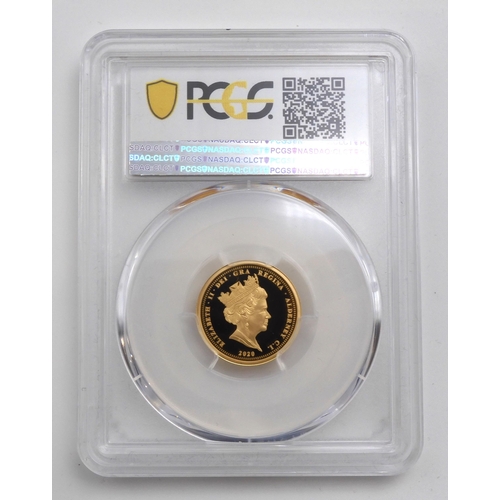 309 - Elizabeth II (1952-2022) The 2020 100th Anniversary of Unknown Warrior Gold Proof Sovereig... 