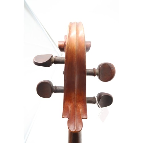 2642E - A 4/4 CELLO with tailpiece and bridge, and a mandolin banjo in a hardcase