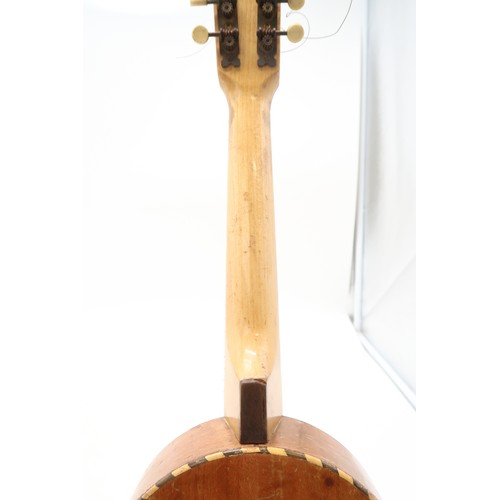 2642E - A 4/4 CELLO with tailpiece and bridge, and a mandolin banjo in a hardcase