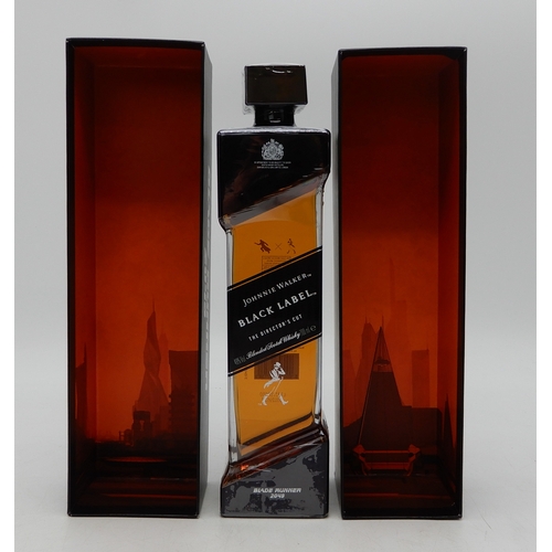 2691E - JOHNNIE WALKER BLADE RUNNER 2049One bottle of Johnnie Walker Black Label The Directors Cut Blade Run... 