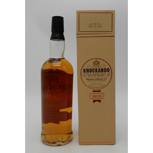 2682A - KNOCKANDO 1978One bottle of Knockando Pure Single Malt Scotch Whisky, season of distillation 1978, b... 