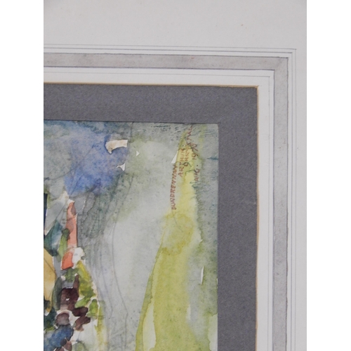 983 - ARTHUR CHRYSTAL (SCOTTISH 20th CENTURY) DUNDRENNAN Watercolour, signed lower right, 18 x 2... 