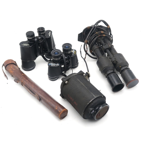 481 - Assorted sights and scopes, to include a military-issue No. 3 Mk.1 Sight Periscope, an A.N.G.L. Rang... 