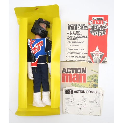 499 - A boxed Palitoy Action Man Talking Space Ranger Commander, with head detached