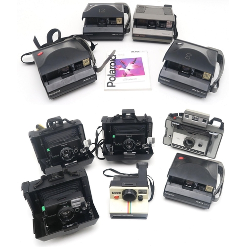 502 - Assorted Polaroid cameras, including 1000, ProPack and 320 models