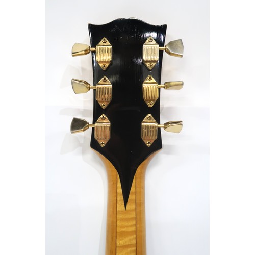 606C - GIBSON CUSTOM J-200N c.1964With maple back and sides and a spruce top, abalone inlay on 20-fret rose... 