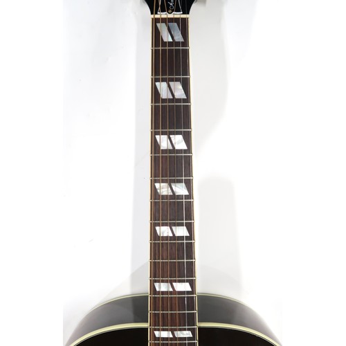 606D - 60th Anniversary GIBSON J-185 Quilt Custom c.2011Limited to just 60 pieces as part of a limited run ... 