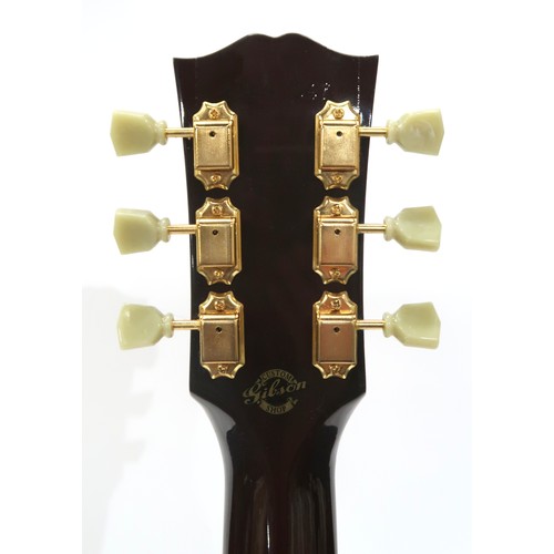 606D - 60th Anniversary GIBSON J-185 Quilt Custom c.2011Limited to just 60 pieces as part of a limited run ... 