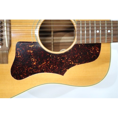 606E - GIBSON B4512 c.1995With mahogany back and sides and a spruce top, rosewood 20-fret fretboard and tor... 