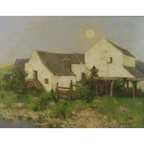 DAVID GAULD RSA (SCOTTISH 1865-1936)THE MILL Oil on canvas, signed ...