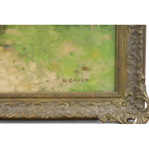 DAVID GAULD RSA (SCOTTISH 1865-1936)THE MILL Oil on canvas, signed ...