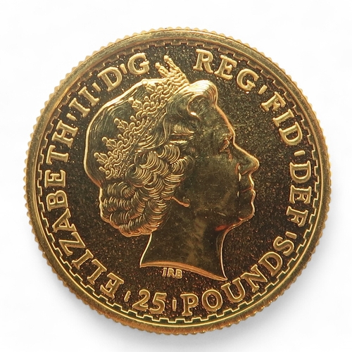 429 - Elizabeth II (1952-2022) 25 Pounds 2015ObverseFifth crowned portrait of Queen Elizabeth II right, we... 