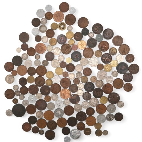 465 - A lot comprising worldwide coins