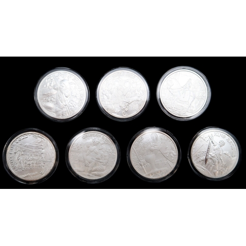 388 - A lot comprising Medieval Legends silver and cupro nickel coin set together with Icons of Route 66 e... 