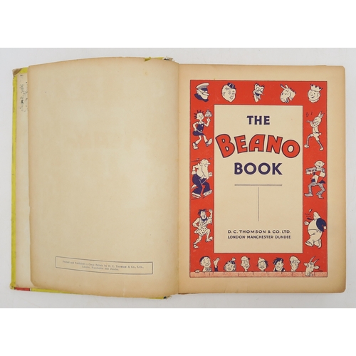 2617 - THE BEANO BOOK No. 1 - THE FIRST BEANO ANNUAL (1940)Printed and Published in Great Britain by D.C. T... 