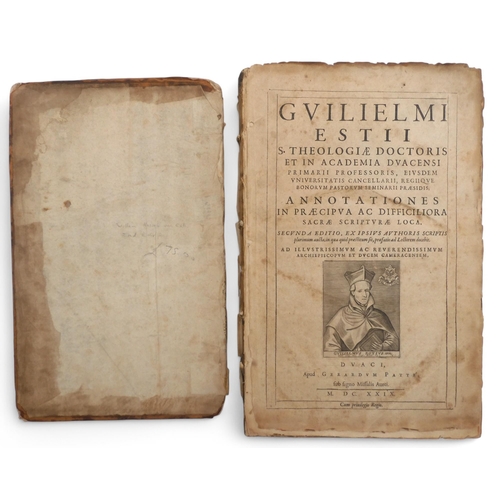 506 - Guililielmi Esti Annotations in Praecipva ac Difficiliora Sacre Scripturae Loca(Willem Hessels van E... 