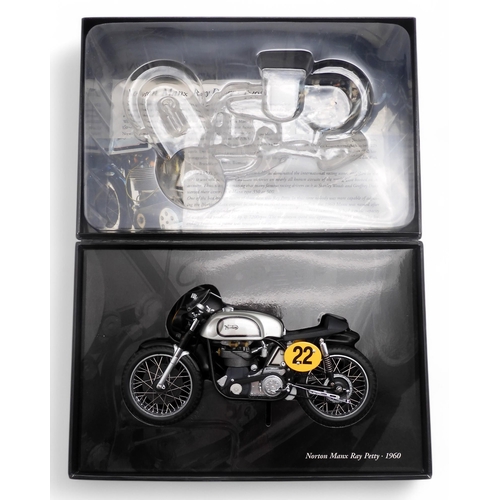 542 - Three boxed Paul's Model Art Minichamps Classic Bikes Series motorcycles; Laverda Jota 180, Norton M... 