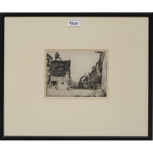 930 - DAVID YOUNG CAMERON (SCOTTISH 1865-1945) A COLLECTION OF ETCHINGS  Six D.Y. Cameron e... 