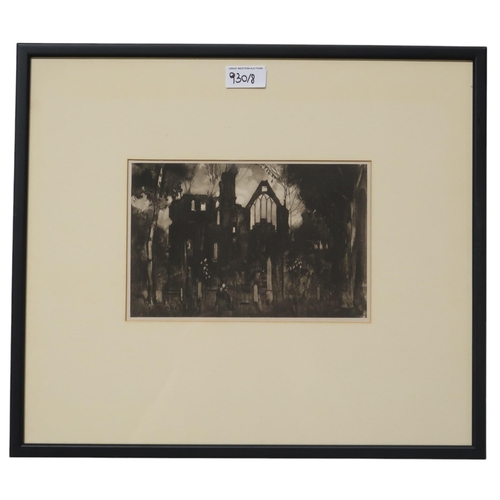 930 - DAVID YOUNG CAMERON (SCOTTISH 1865-1945) A COLLECTION OF ETCHINGS  Six D.Y. Cameron e... 