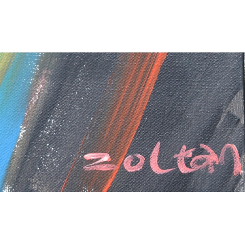 958 - ZOLTAN (BRITISH CONTEMPORARY)  SPIRAL Oil on canvas, signed lower right, 100 x 150cm&... 