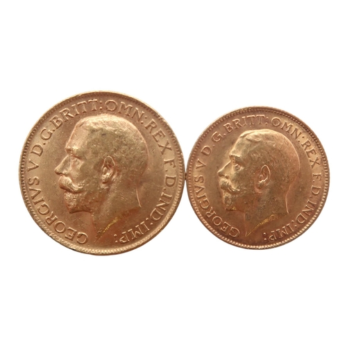 471 - GEORGE V (1910-1936) 1 Sovereign 1912Obverse bust of King George V facing left legend around&nb... 