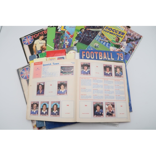 614 - Football sticker albums, including Panini World Cup 78, Football 78, Football 79, Football 87, Footb... 