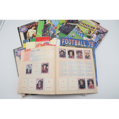 614 - Football sticker albums, including Panini World Cup 78, Football 78, Football 79, Football 87, Footb... 