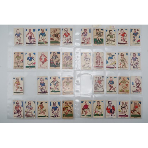 584 - A large quantity of sporting cigarette/collectors' cards, including Topical Time Panel Portraits, th... 