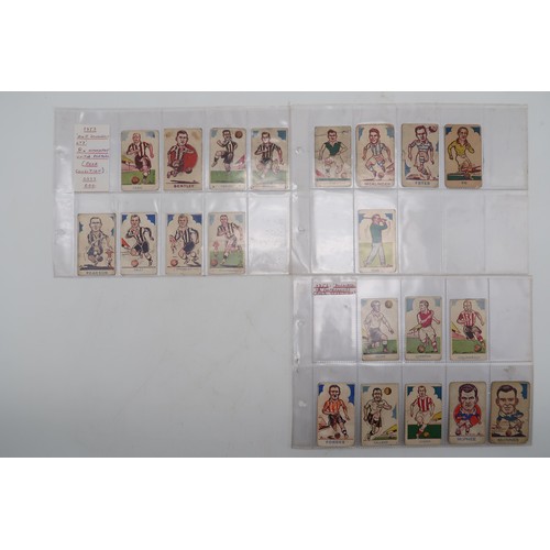 584 - A large quantity of sporting cigarette/collectors' cards, including Topical Time Panel Portraits, th... 