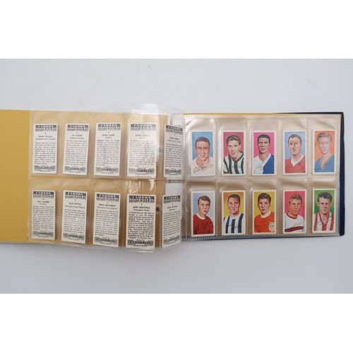 597 - A collection of 1960s and later football collectors cards and related ephemera, to include the Famou... 