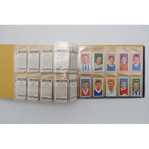 597 - A collection of 1960s and later football collectors cards and related ephemera, to include the Famou... 